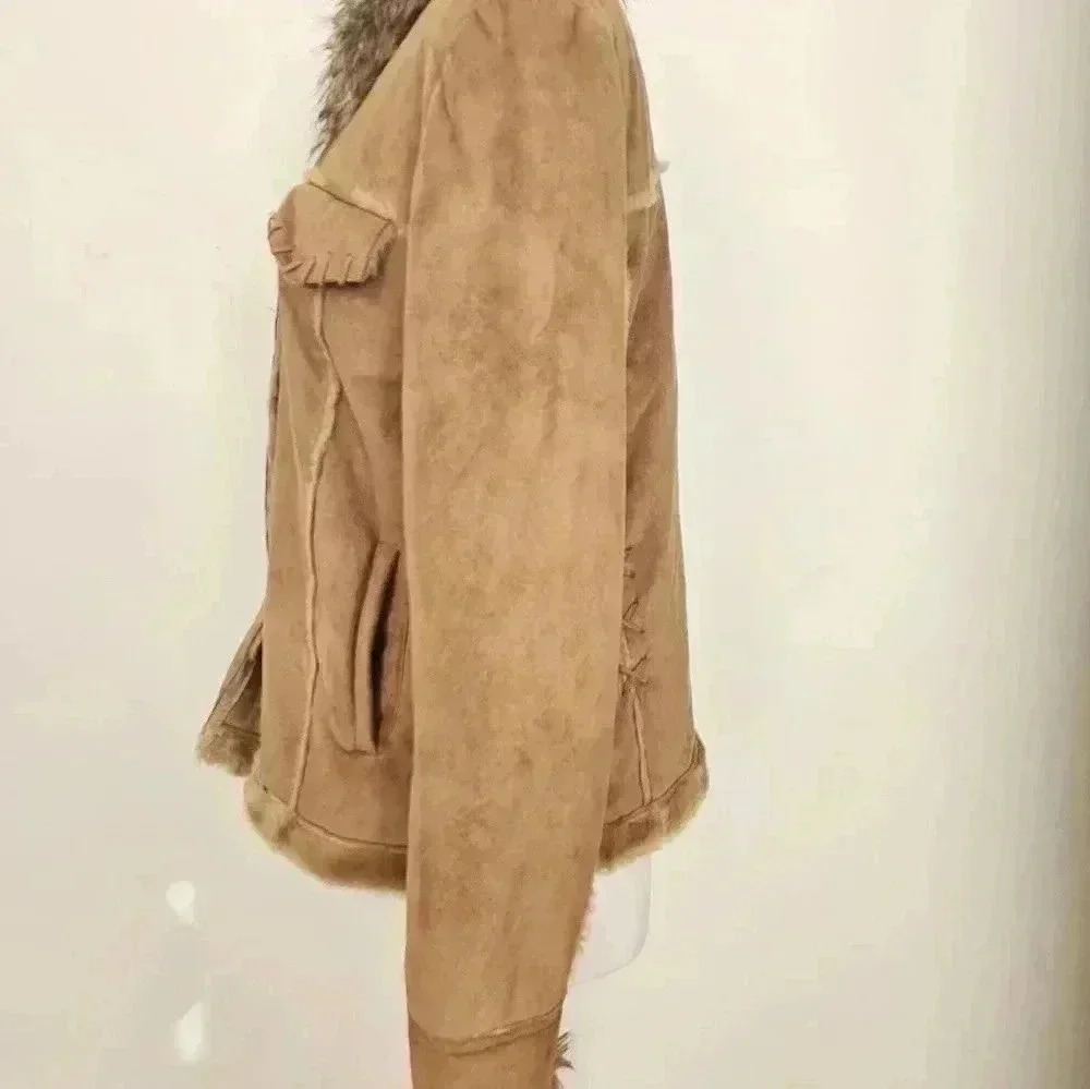 Fitz-Wright Jacket Size Large Euc 100% Polyester … - image 4